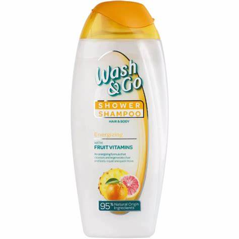 Wash & Go Shower Shampoo Energizing 250ml