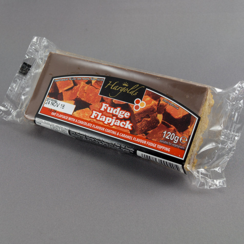 Hargolds Fudge Flapjack 120g