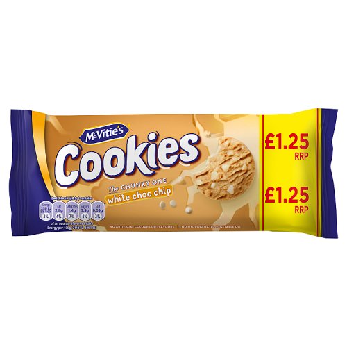 McVities White Chocolate Chip Cookies 150g